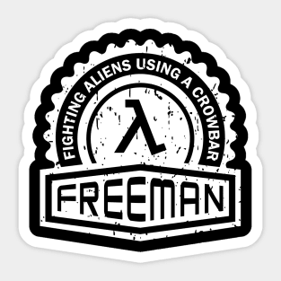 Crest Series Freeman Sticker